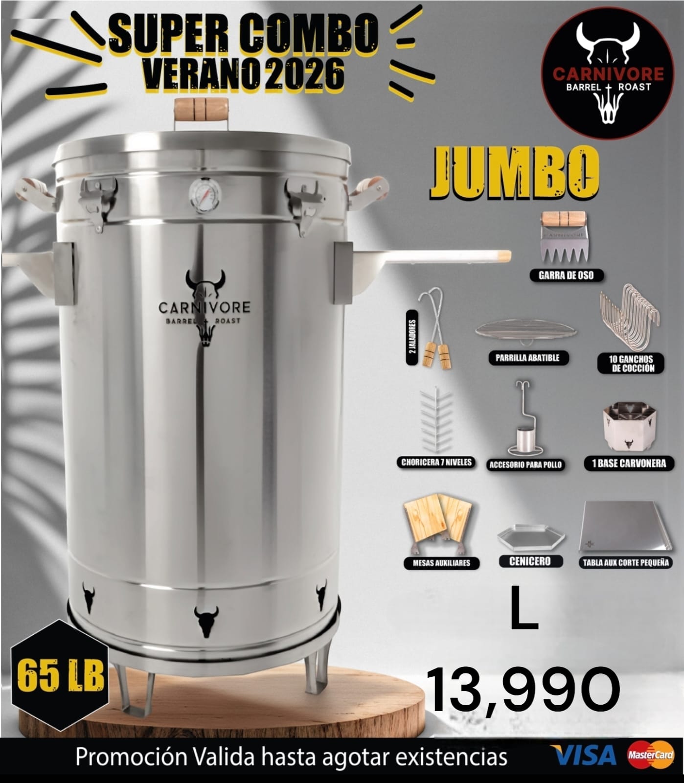 COMBO VERANO BARRIL JUMBO