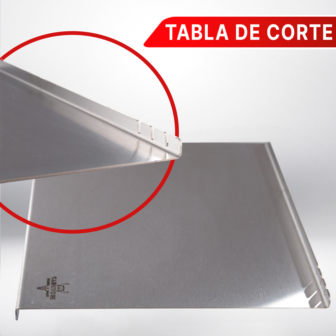 Tabla de Corte Acero Inoxidable Desde: