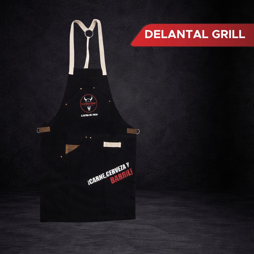 Delantal En Drill, Cuero Sintetico o Cuero Carnivore Desde: