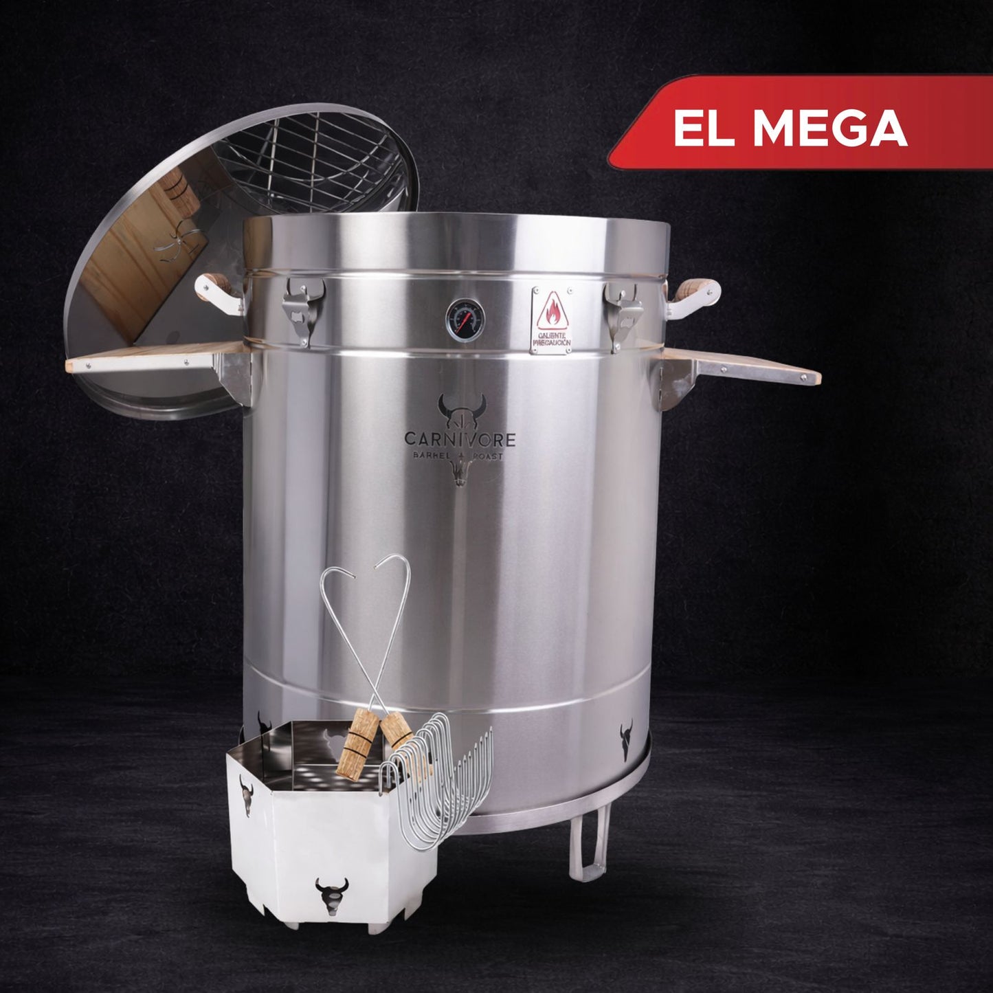 Barril Asador /Ahumador Mega Carnivore